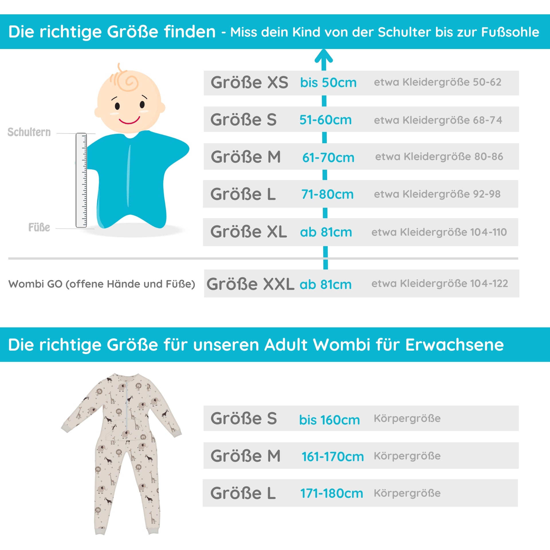 Schlafsack Safariland für Erwachsene