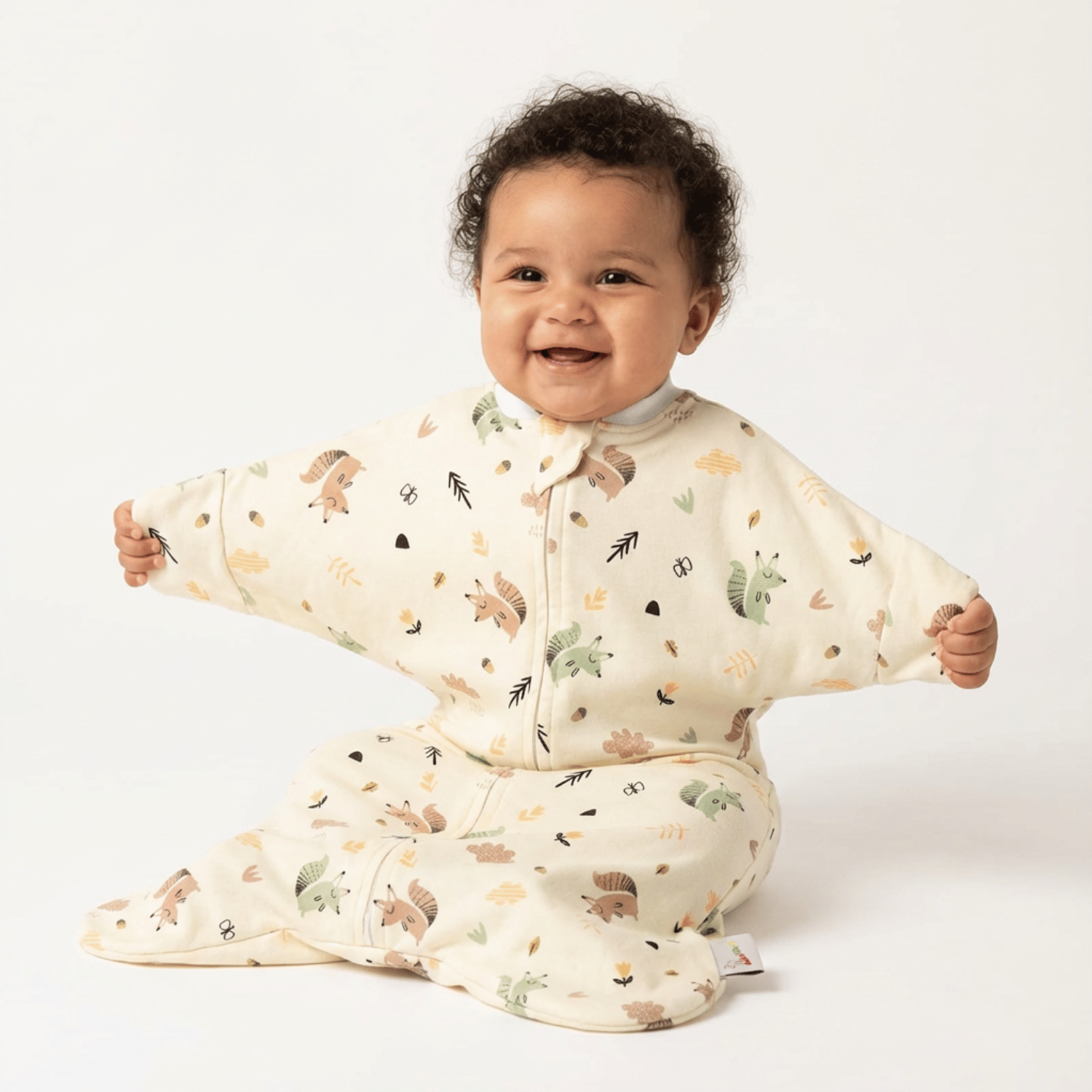 Babyschlafsack Sleepy Squirrel Wombi (1.5 TOG)