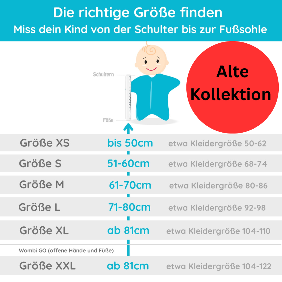 Alte Kollektion - Babyschlafsack Woodland Wombi