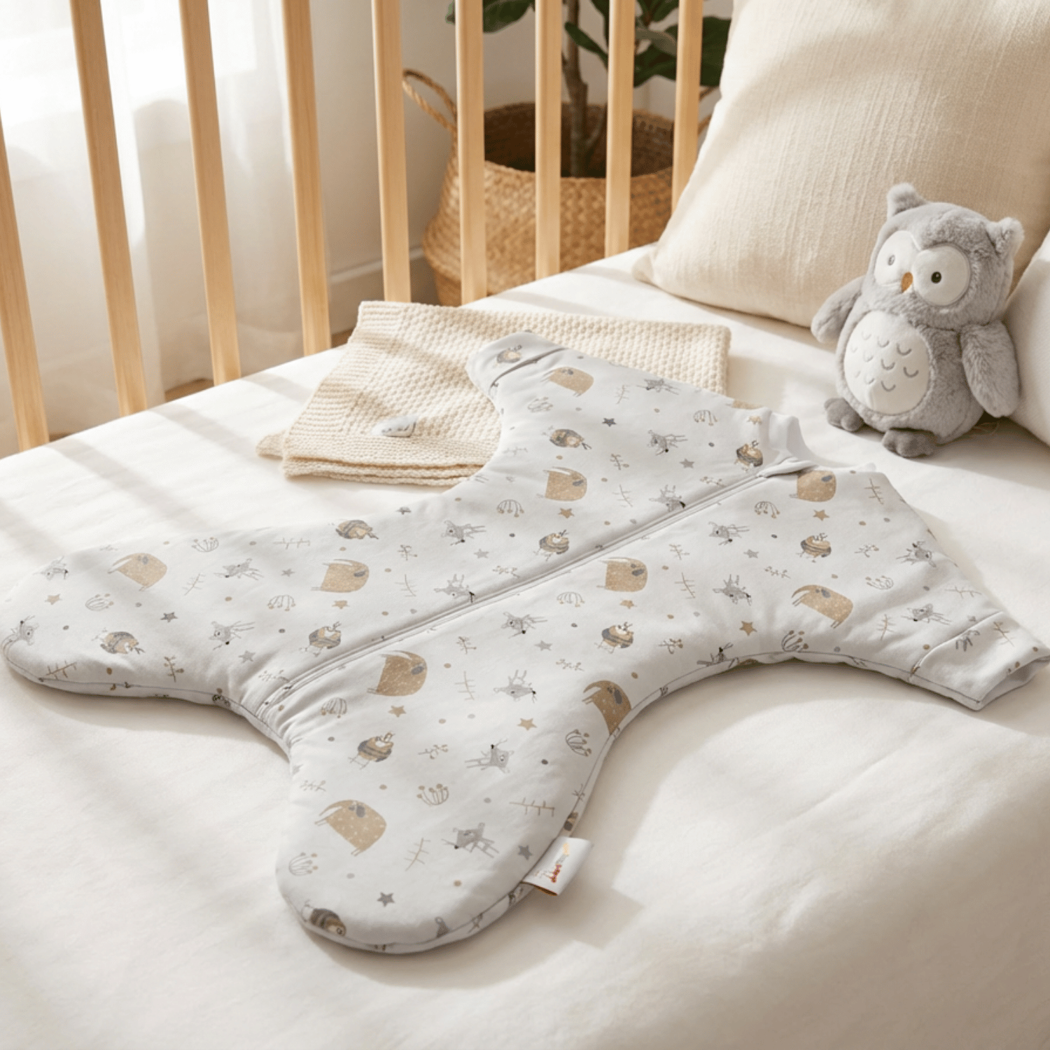 Babyschlafsack Grey Buddies Wombi (2.5 TOG)